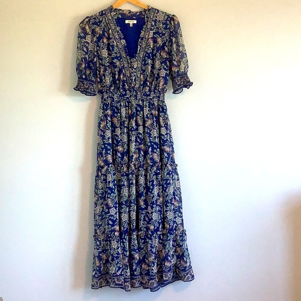 MAX STUDIO
Floral Midi Peasant Dress